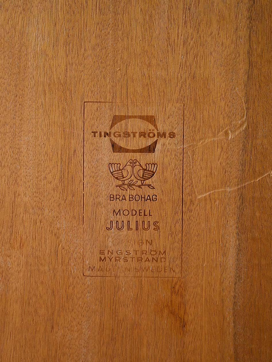 Chariot scandinave vintage modèle Julius en vente 2
