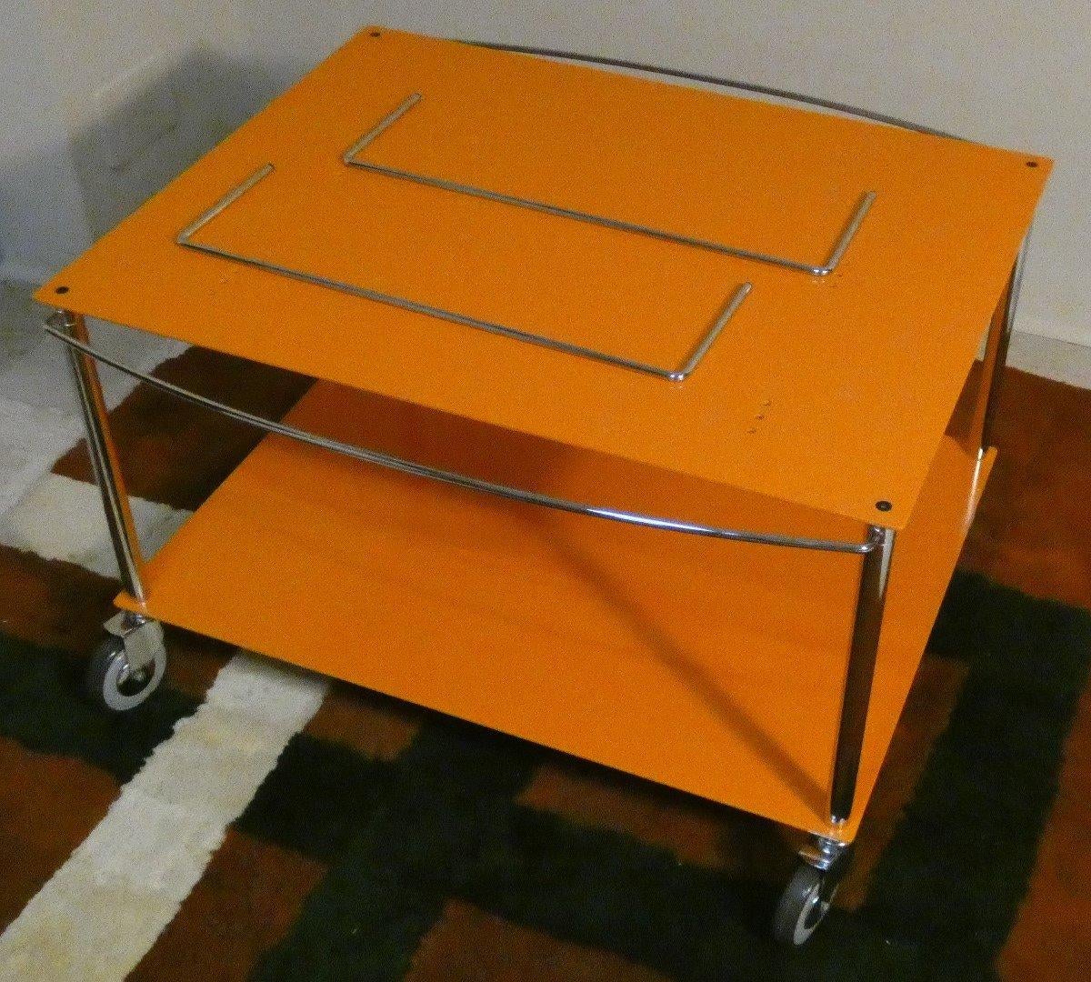 Carrello Ty attribuito a Marco Zanuso per De Padova, Italia 2008 4