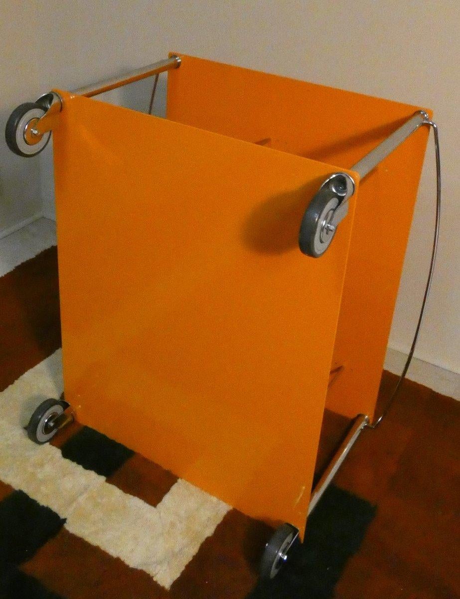 Carrello Ty attribuito a Marco Zanuso per De Padova, Italia 2008 8