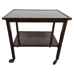 Viennese Thonet trolley with double shelf and wheels 20th century