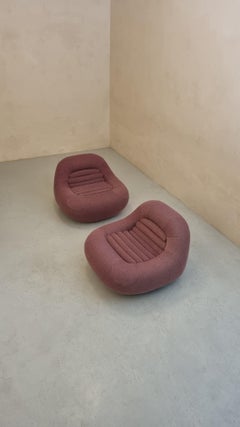 Fauteuils Carrera conçus par De Pas D'Urbino & Lomazzi pour BBB Bonacina, 1969