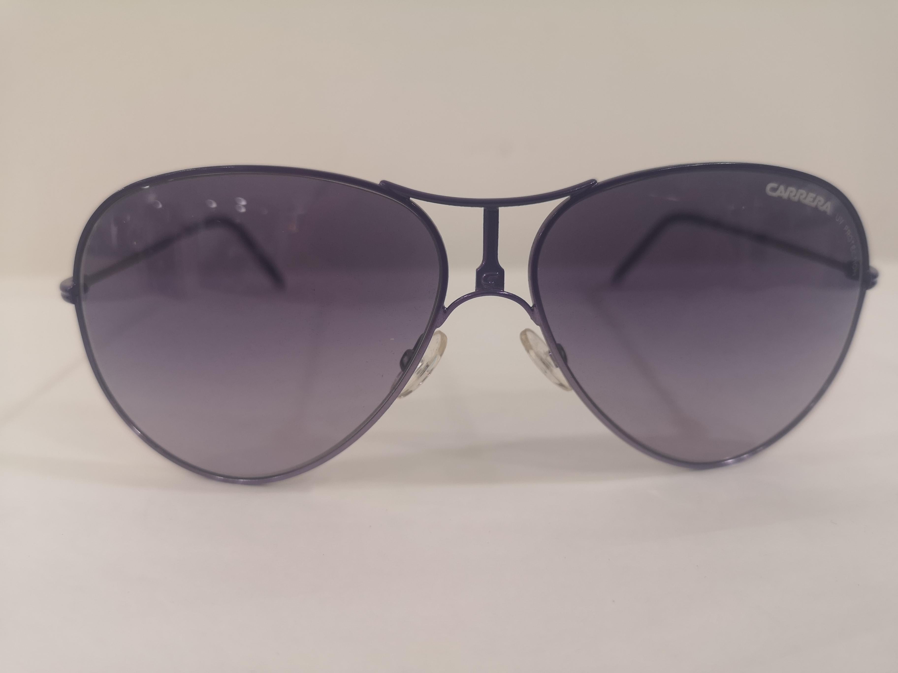 Carrera blue purple sunglasses NWOT In New Condition For Sale In Capri, IT