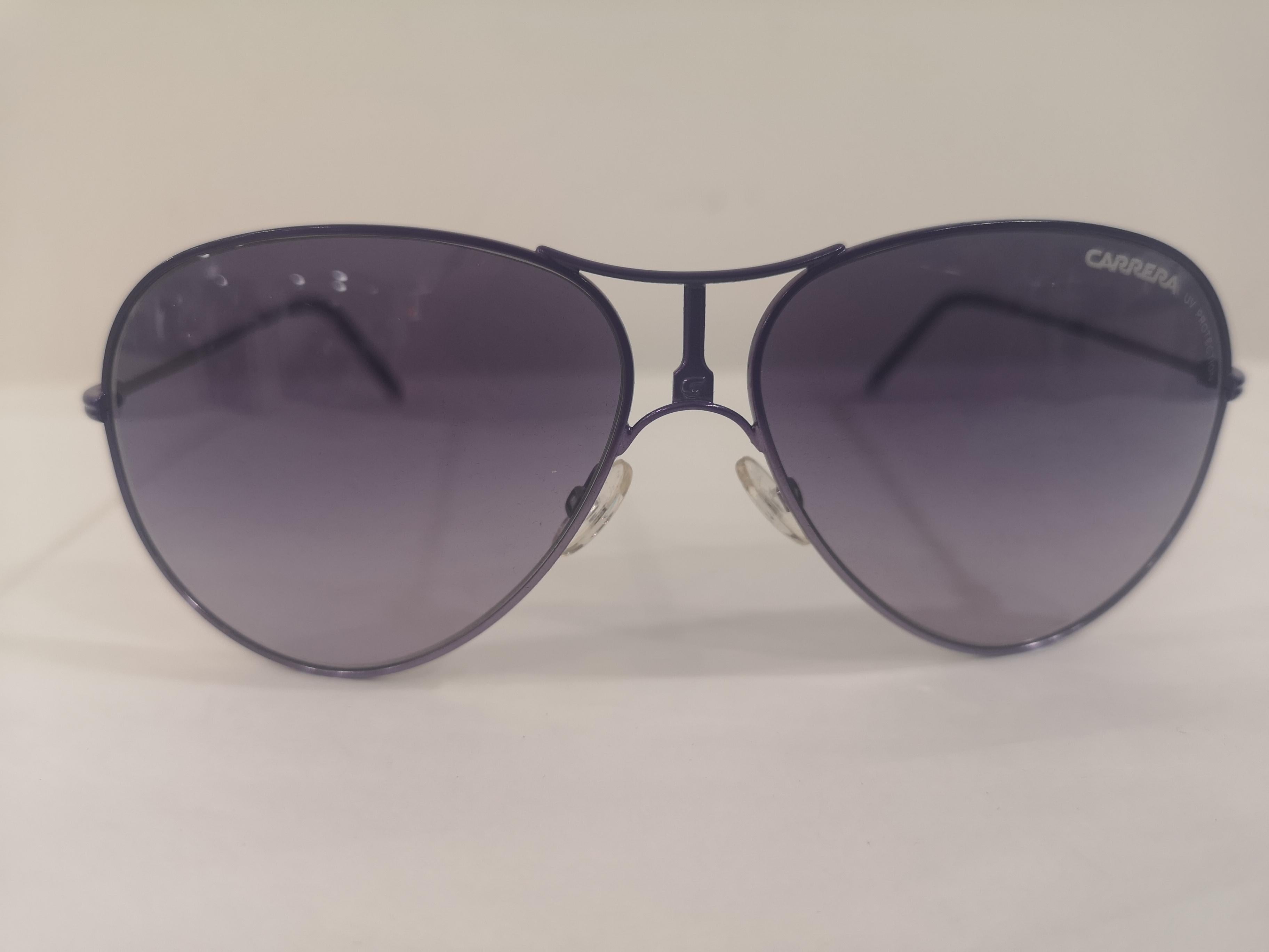 Carrera - Lunettes de soleil bleues et violettes, neuves avec étiquettes en vente 1