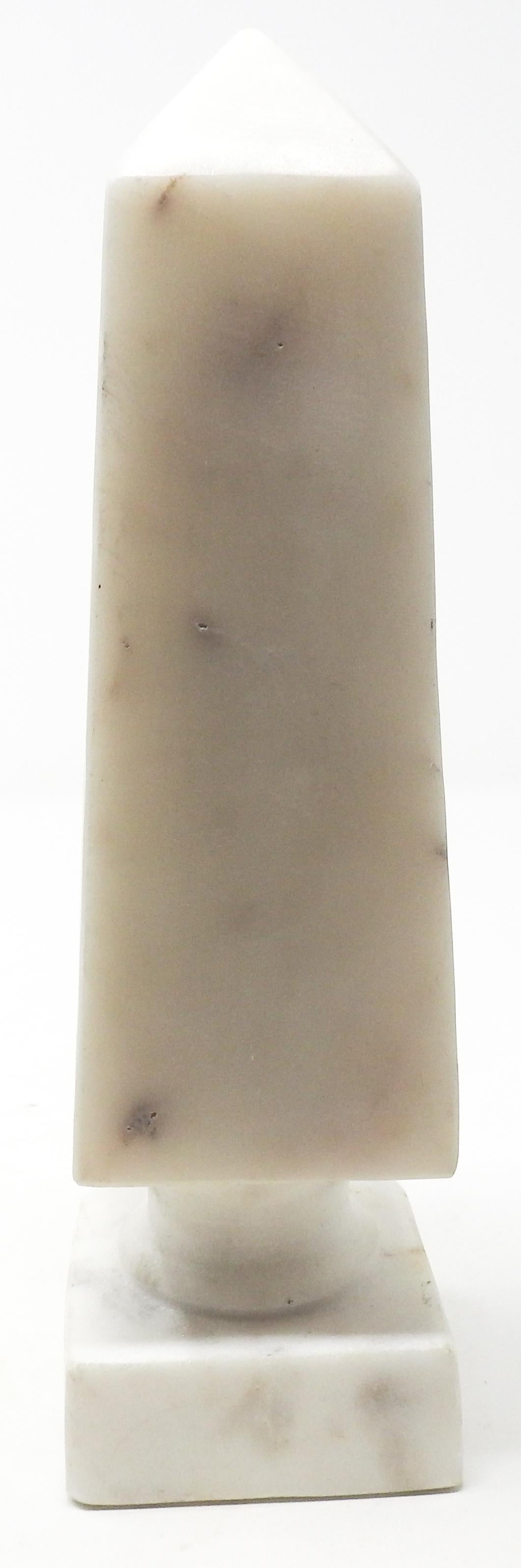 Carrera Marble Obelisk, Vintage For Sale 6