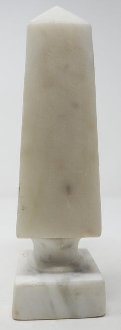 Carrera Marble Obelisk, Vintage