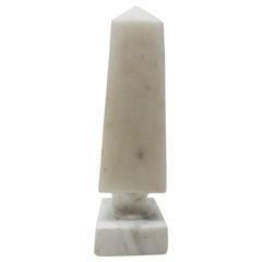 Carrera Marble Obelisk, Vintage