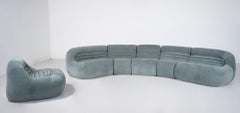 Carrera Sofa and Armchair by De Pas, D’Urbino and Lomazzi for BBB Bonacina, 1960