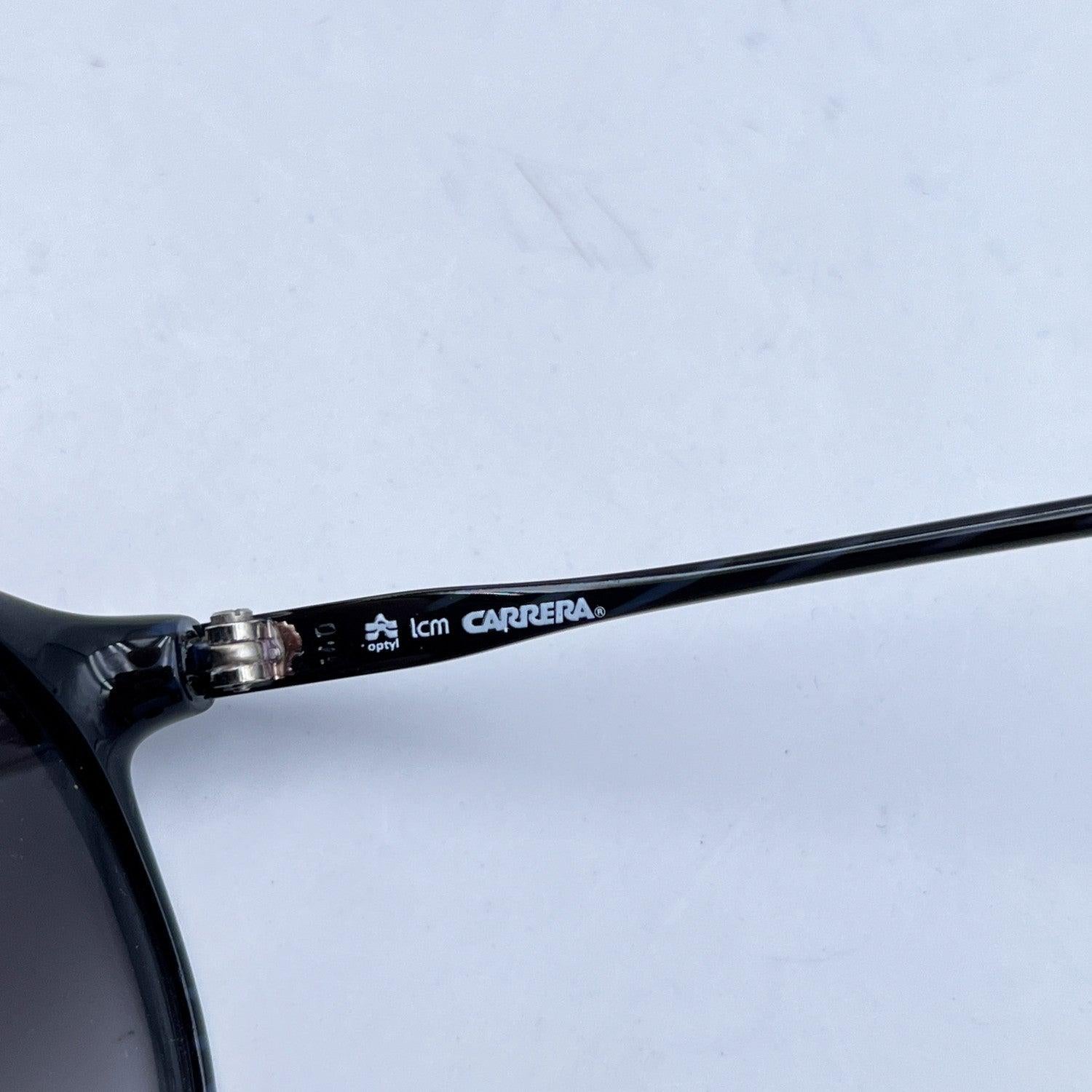 Carrera Vintage Black Round Optyl Mint Unisex Sunglasses Mod 5354 58mm For Sale 1