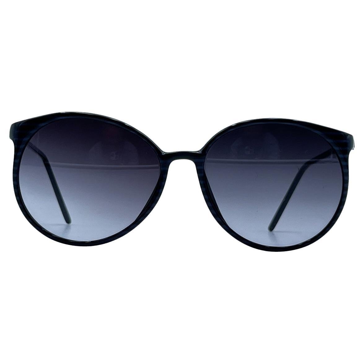 Carrera - Lunettes de soleil unisexe vintage noires et rondes en optyl menthe, modèle 5354, 58 mm en vente