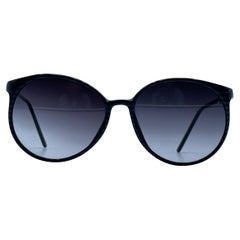 Carrera Vintage Schwarze runde Optyl Mint Unisex-Sonnenbrille Mod 5354 58mm