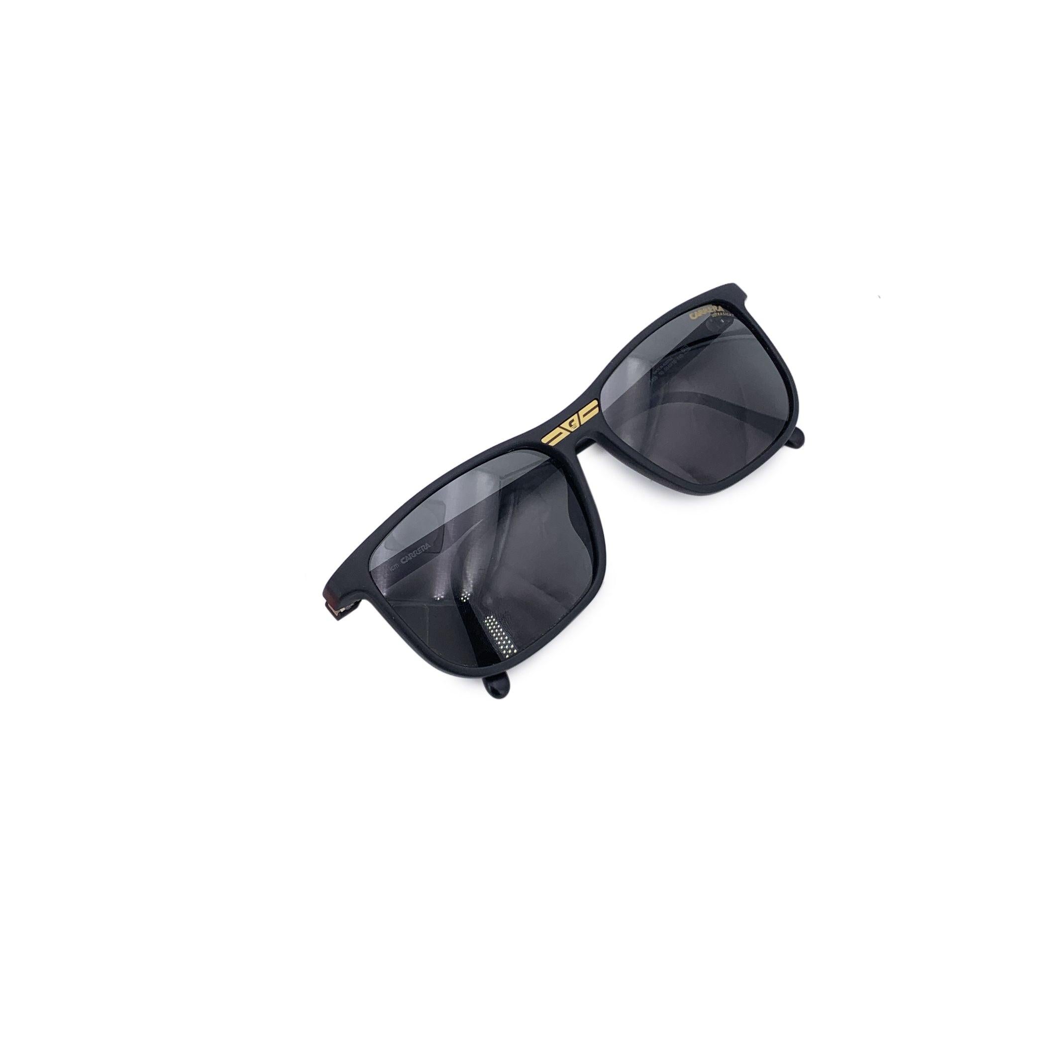 Nero Carrera Vintage Matt Black Lcm Square 5465 Occhiali da Sole con Lenti Polarizzate in vendita
