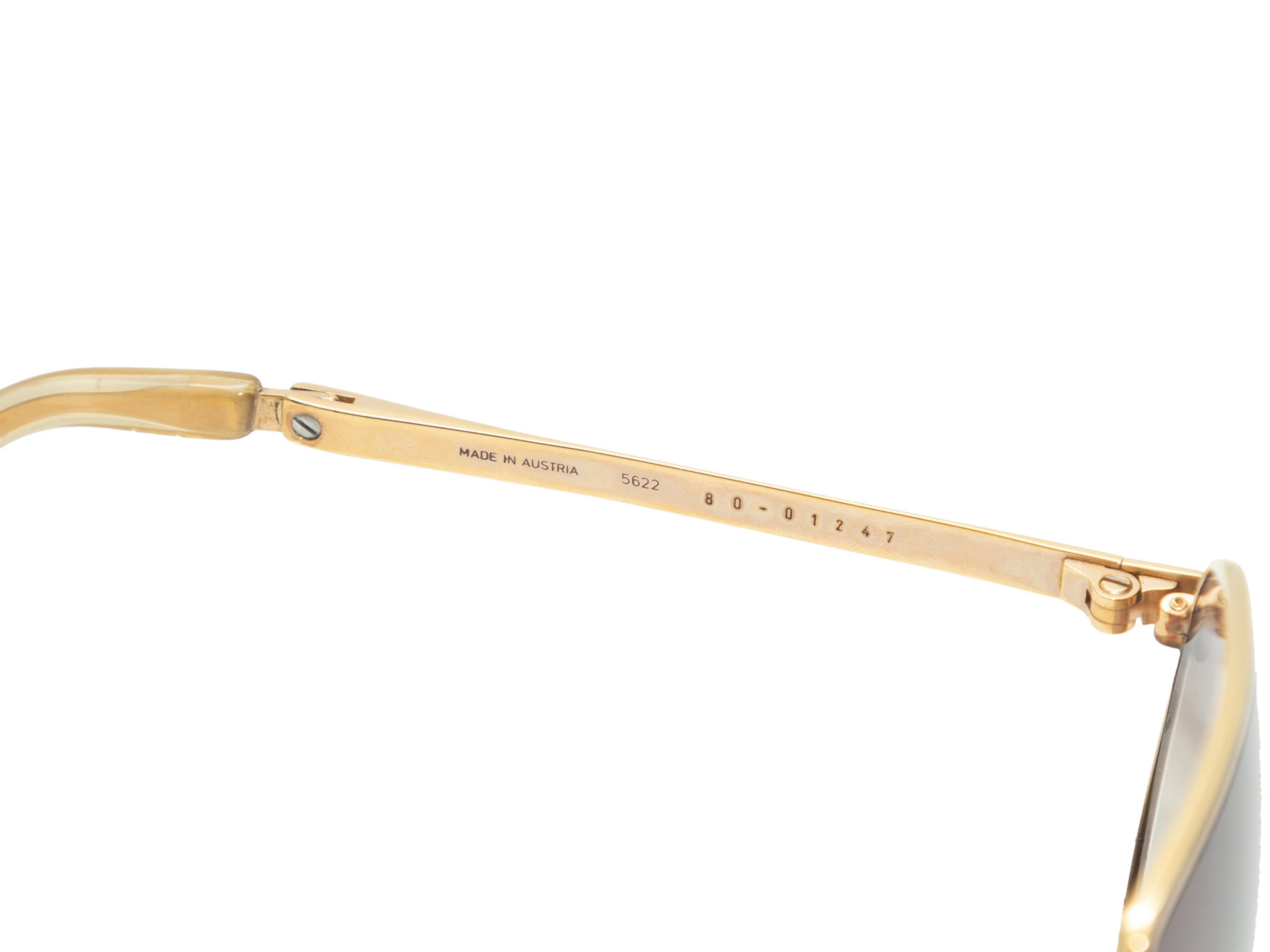 Carrera x Porsche Gold Designs Foldable Sunglasses In Good Condition In New York, NY