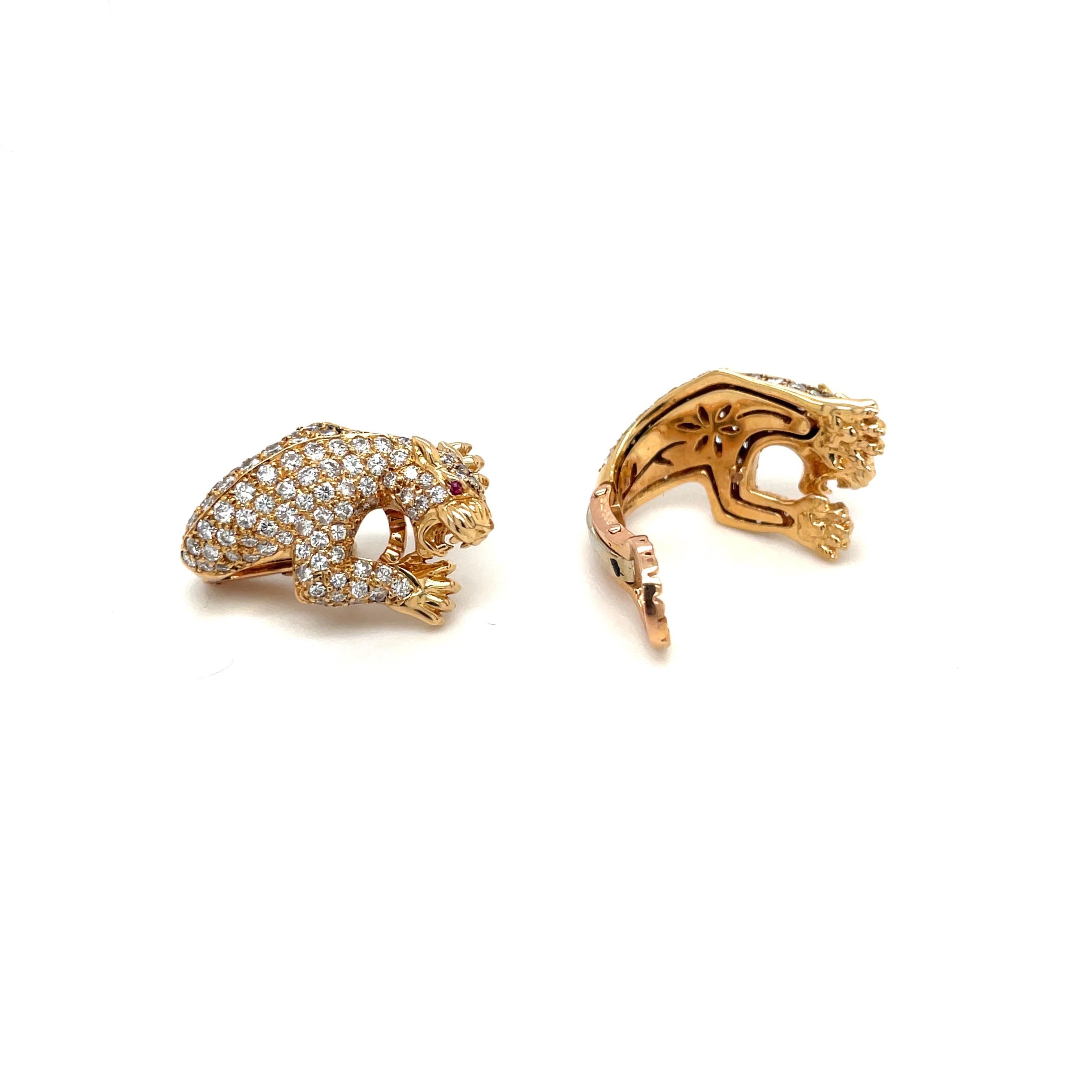 kate spade panther earrings