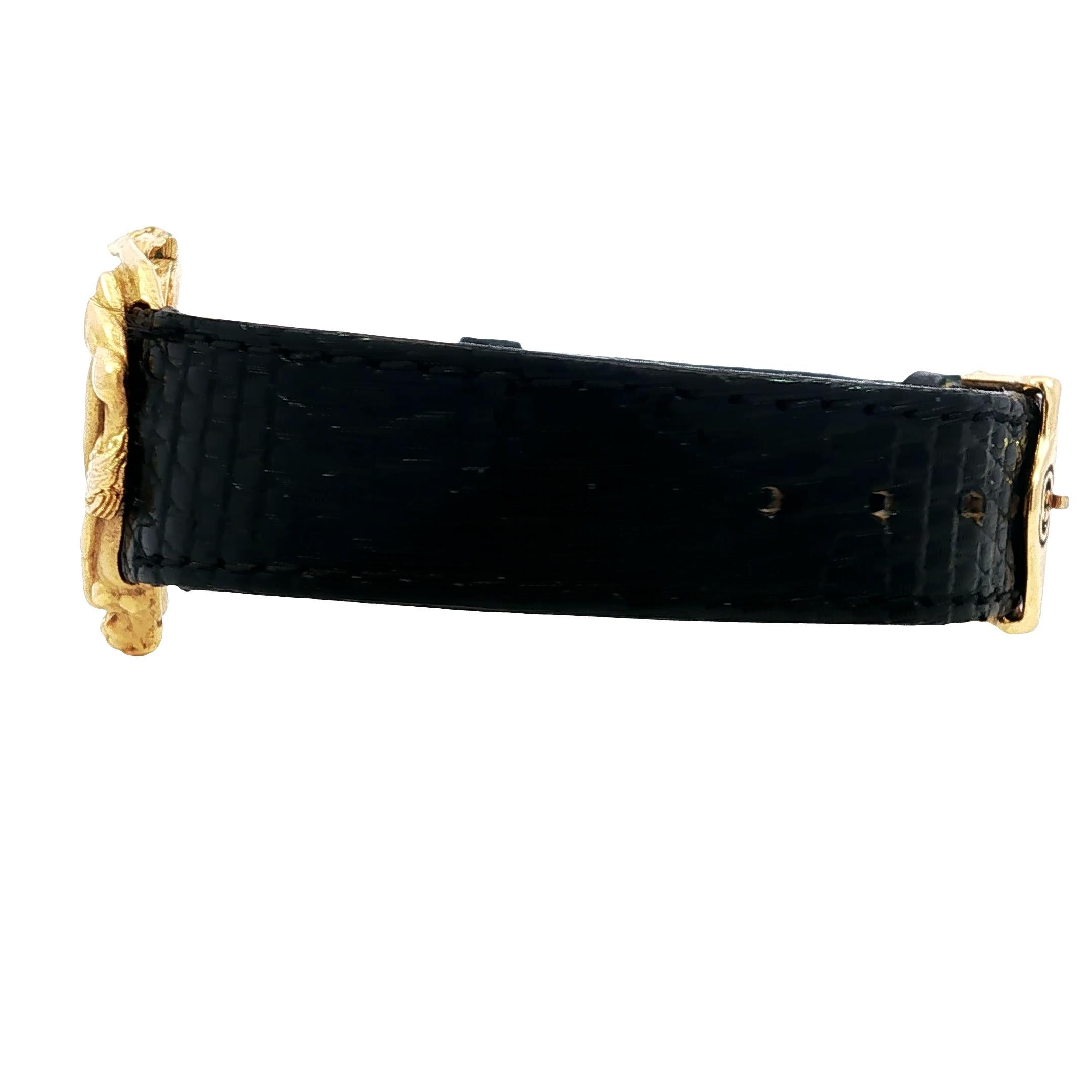 Carrera y Carrera 18K Uhr Adam und Eva Figural Quarz Uhrwerk 18K Gelbgold im Angebot 8