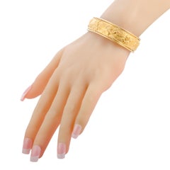 Carrera y Carrera 18 Karat Yellow Gold Angels Cuff Bracelet