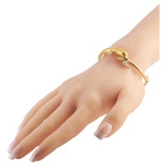 Carrera y Carrera Bracelet dauphin en or jaune 18K avec diamants CA02-051926