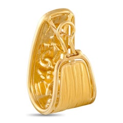 Carrera y Carrera 18K Yellow Gold Elephant Earrings CA18-061926