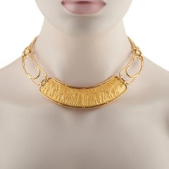 Carrera y Carrera 18K Yellow Gold Elephant Necklace CA19-061926