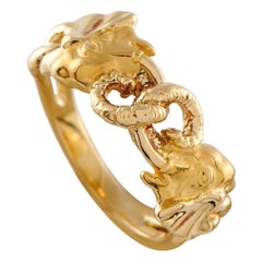 Carrera y Carrera 18K Yellow Gold Elephant Ring CA20-122225