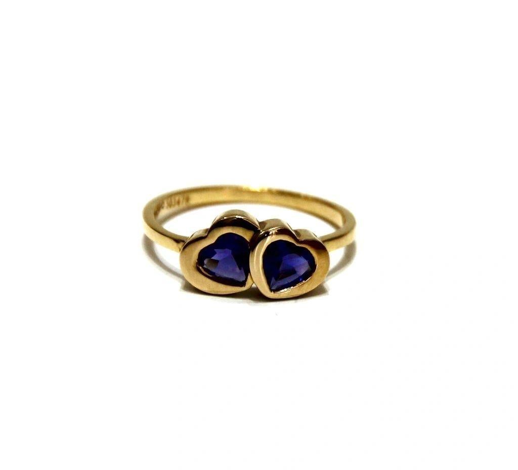 CARRERA Y CARRERA 18K Gelbgold Iolith-Herzen-Ring