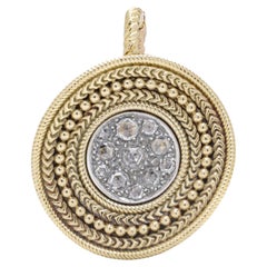 Colgante Ruedo Carrera y Carrera Oro 18kt y Diamantes