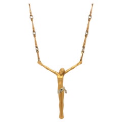 Carrera Y Carrera 18KT Yellow Gold Jesus Christ Pendant