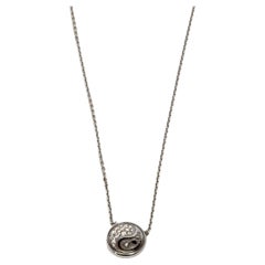 Carrera y Carrera Aqua Reversible XS 18k White Gold & Diamonds Pendant, 10071998