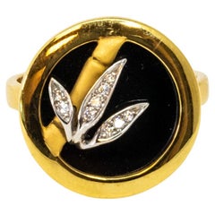 Carrera y Carrera Bambu Zen 18k Yellow Gold Ring, 10076447