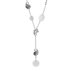 Carrera y Carrera Diamond Aqua 18k White Gold Pendant Laria Necklace