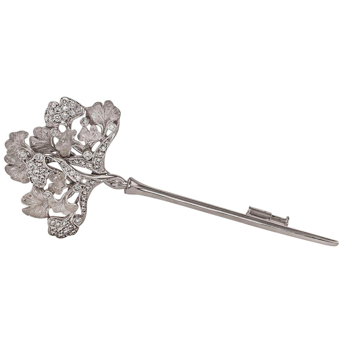 Carrera y Carrera Diamond Flower Bouquet Brooch