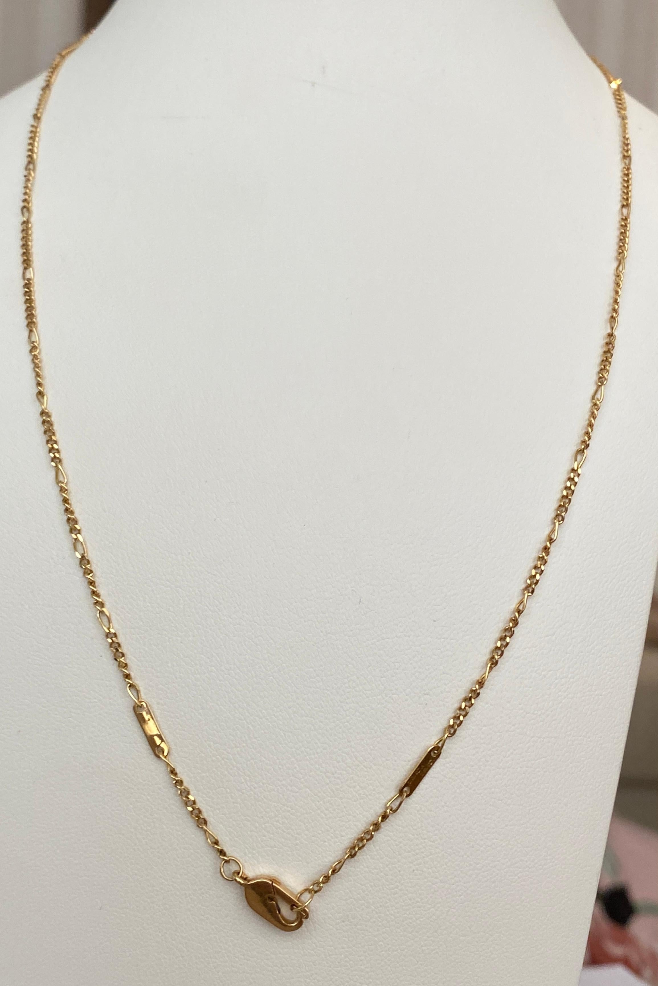 Carrera y Carrera Diamant-Anhänger Saphir-Halskette Handmotiv K18 Gelbgold 1