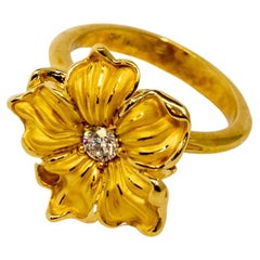 Carrera y Carrera, bague Emperatriz en or jaune 18 carats et diamants, 10076548