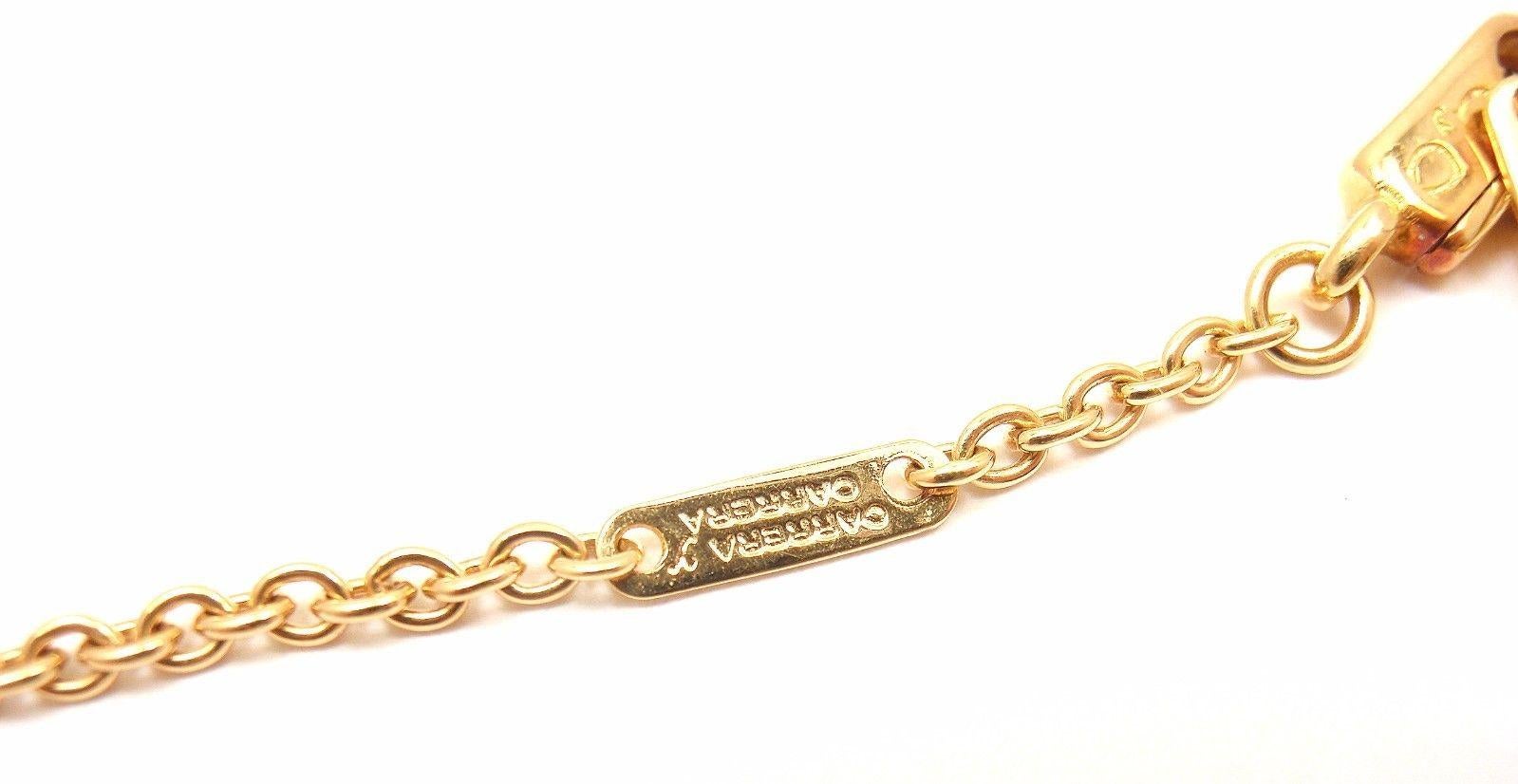 Carrera Y Carrera Ginkgo Halskette mit Gelbgold-Anhänger aus schwarzem Onyx für Damen oder Herren im Angebot