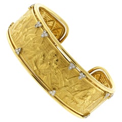 Carrera Y Carrera Gold Romeo und Julia Manschettenarmband