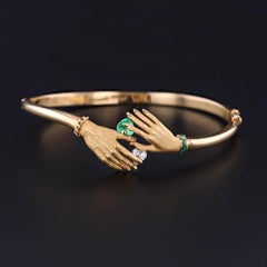 Carrera y Carrera Hand Bangle of 18k Gold