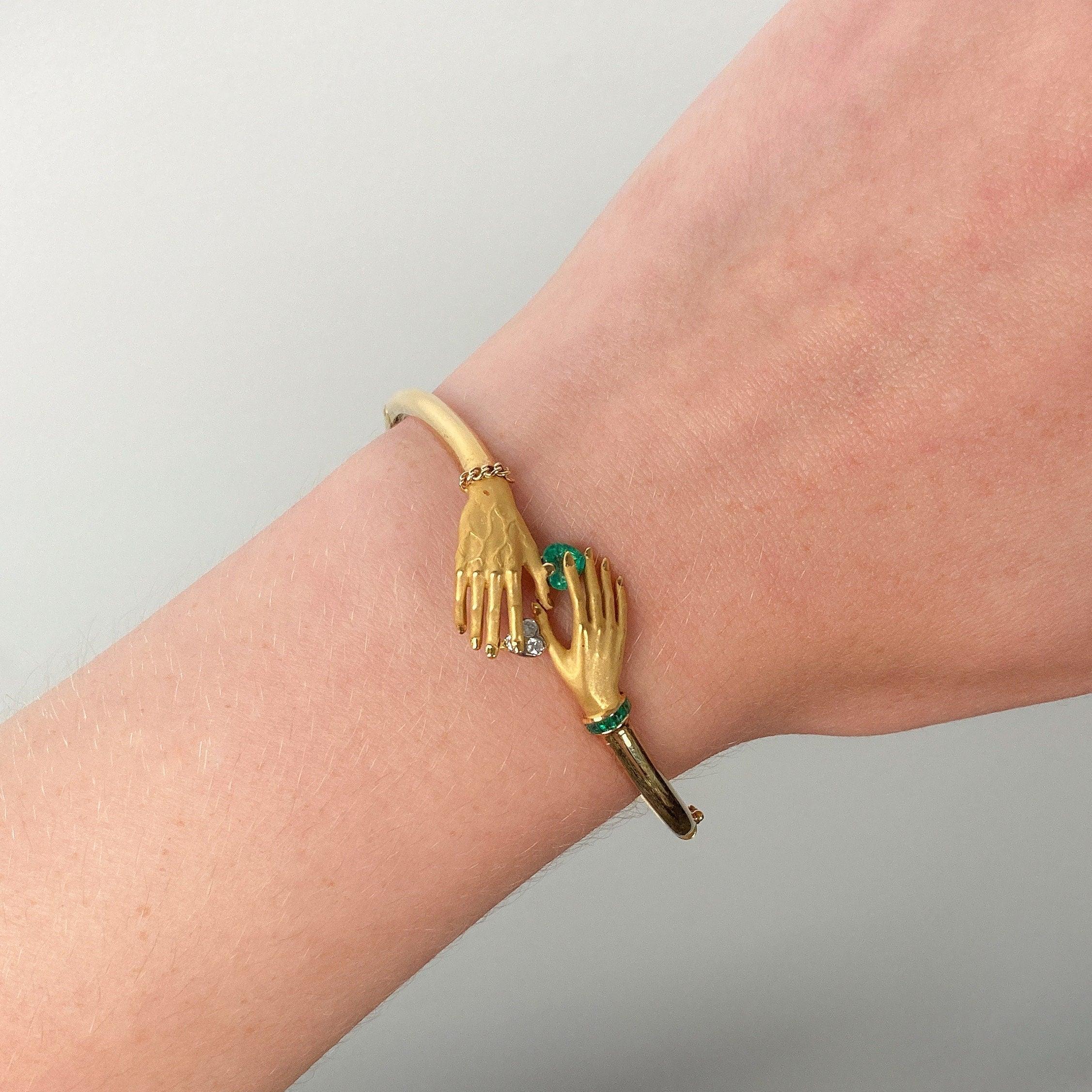 Donna Bracciale a mano Carrera y Carrera in oro 18k in vendita