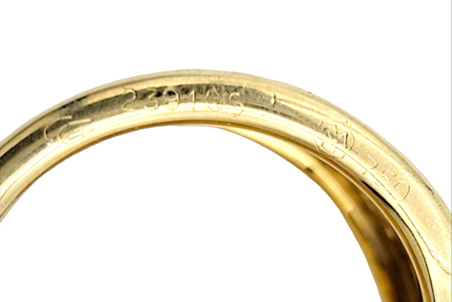 Women's or Men's Carrera Y Carrera Horse Motif Wide Band Ring in 18 Karat Yellow Gold