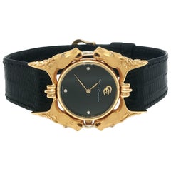 Carrera y Carrera Horse Watch 18K Yellow Gold Quartz