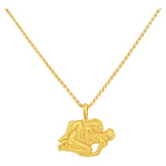 Carrera y Carrera Intertwined Couple Erotic Pendant Necklace