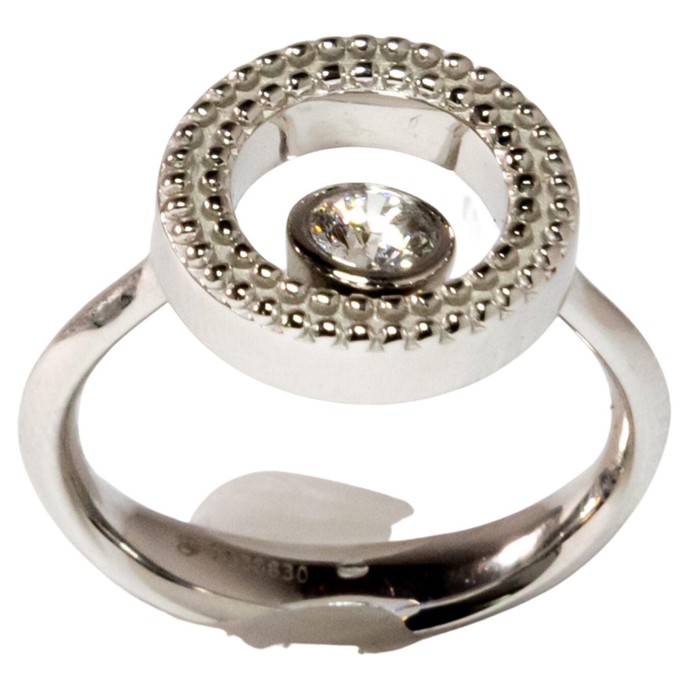 Carrera y Carrera Isabel 18k White Gold Diamond Ring, 10076526