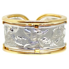 Carrera Y Carrera La Ronde Angels 18K Gold Band