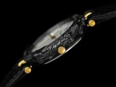 Carrera y Carrera Reloj Caballo Unisex para caballero en oro de 18 quilates y titanio esculpido