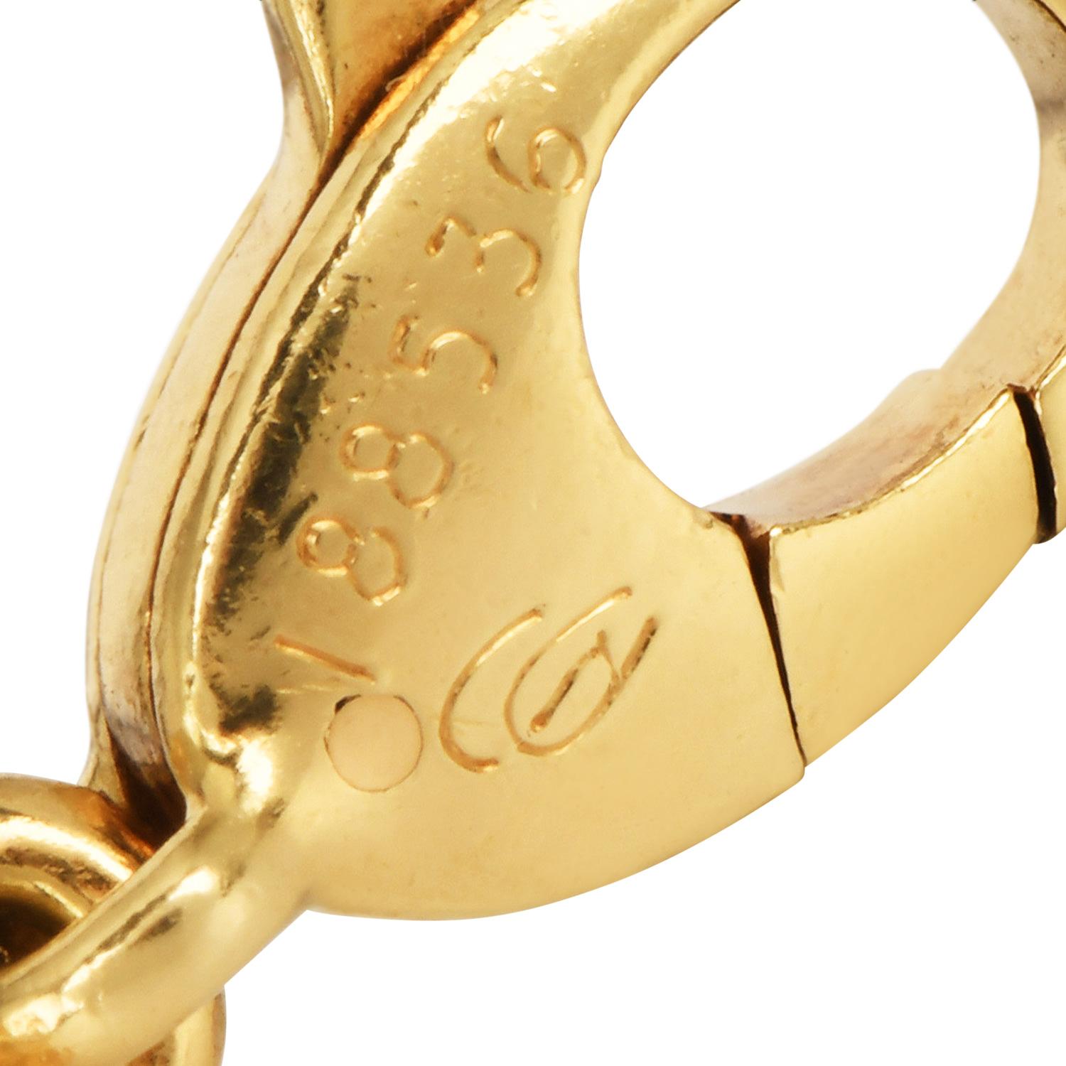 Carrera y Carrera  Meerjungfrau 18K Gelbgold Link-Armband im Angebot 3