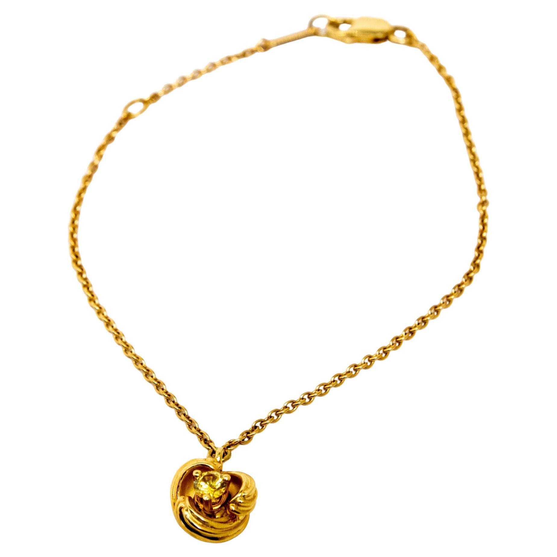 Carrera y Carrera, bracelet Origen en or jaune 18 carats et saphirs, 10070589 en vente