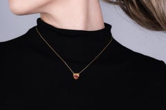 Carrera y Carrera Origen Necklace 18kt Yellow Gold & Ruby