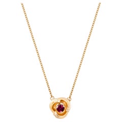 Carrera y Carrera Origen Necklace 18kt Yellow Gold & Ruby