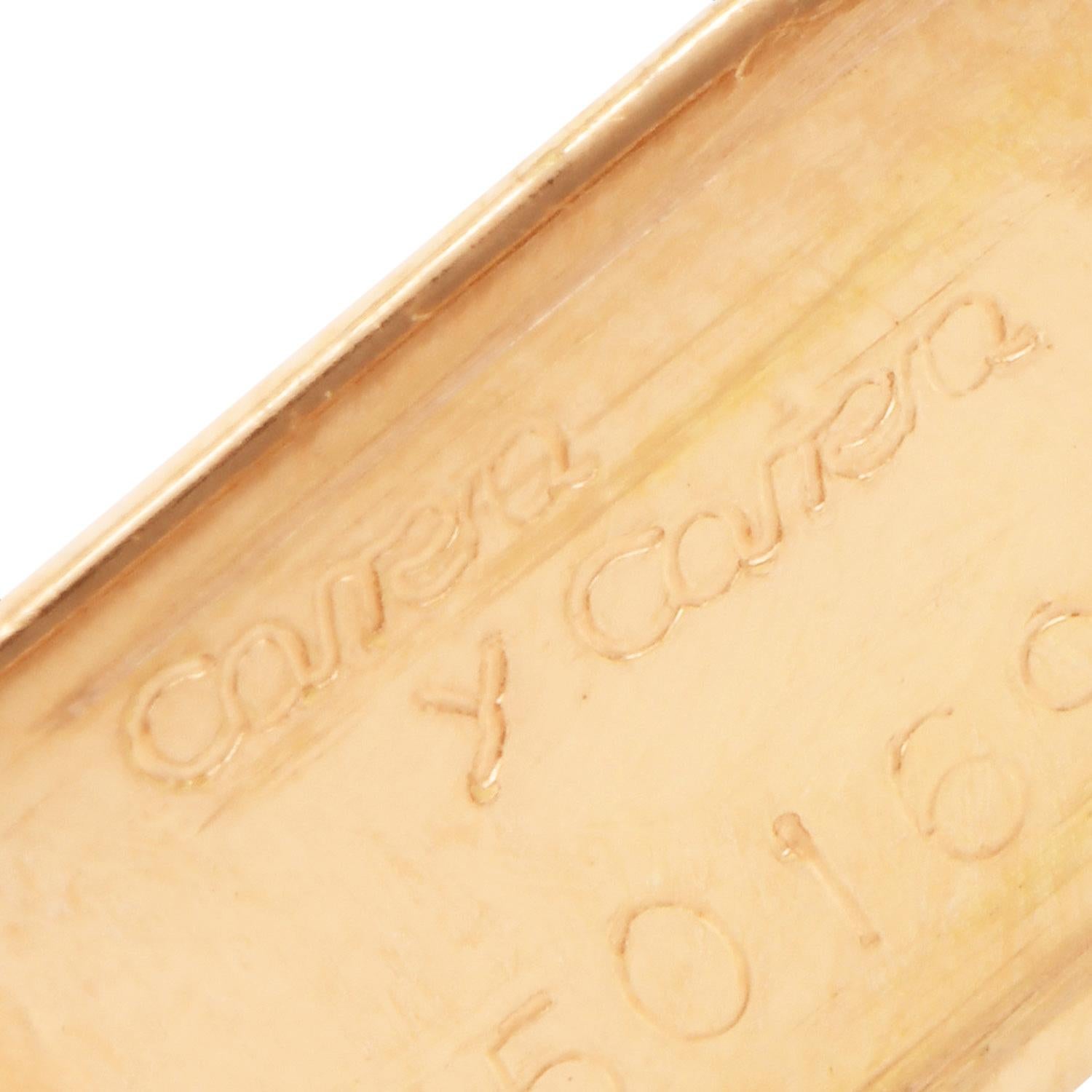 Carrera y Carrera  Collier ras du cou en or jaune 18K avec diamants Phanther en vente 2