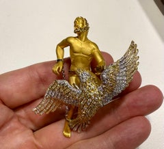 Carrera y Carrera Prometheus Brooch 18k & Diamonds