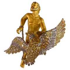 Carrera y Carrera Broche Prometheus 18 carats et diamants