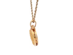 Carrera y Carrera Romeo and Juliet Heart Necklace in 18K Gold
